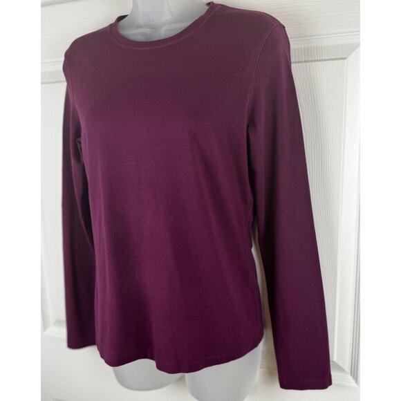 Old Navy Perfect T Stretch Berry L Casual Minimalist 51-04 - Picture 3 of 16